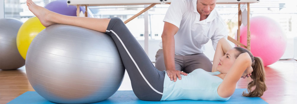 Заняття з фітболом після пологів Світ здоров'я