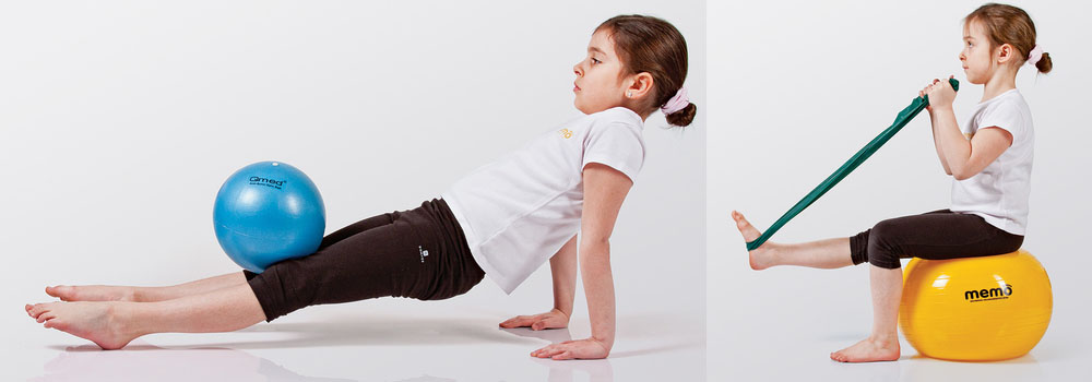 Заняття з фітболом - величезна користь для дитини. Світ Здоров'я