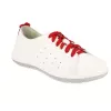 Кросівки жіночі діабетичні Dr Orto Casual 156D008 білі з червоним, Колір: Білий з червоним, Розмір жіночого взуття: 37