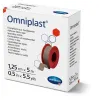 Omniplast / Омніпласт - фіксуючий пластир з текстильної тканини 1,25 см х 5 м, Розмір пластиру: 1.25 см х 5 м