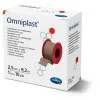 Omniplast / Омніпласт - фіксуючий пластир з текстильної тканини 2,5 см х 9,2 м, Розмір пластиру: 2.5 см х 9.2 м