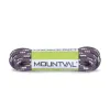 Шнурки для трекінгового взуття Mountval Laces 150 Сірий/Бежевий, Довжина шнурівок, см: 150, Колір шнурівок: Сірий/Бежевий, Тип шнурівок: Круглі 4 мм