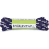 Шнурки для трекінгового взуття Mountval Laces 180 Синій/Бежевий, Довжина шнурівок, см: 180, Колір шнурівок: Синій/Бежевий, Тип шнурівок: Круглі 4 мм