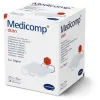 Medicomp Drain 7,5 х 7,5 см, стерильні серветки з нетканого матеріалу з розрізом, Розмір серветок: 7.5см х 7.5 см - 25 шт, Кількість: 25 шт., Тип: 6-ти шарові з надрізом