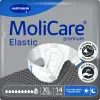 Подгузники ночные, для взрослых, страдающих недержанием, MoliCare Premium Elastic 10 капель размер XL 14шт/пак, Размер подгузников: XL, Количество капель: 10