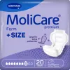Прокладки анатомической формы при недержании MoliCare® Premium Form +SIZE 8 капель 20шт, Количество капель: 8