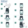 Прокладки анатомічної форми при нетриманні MoliCare® Premium Form MEN 6 крапель 32шт, Кількість крапель: 6, зображення 4