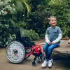 Активне крісло колісне дитяче Invacare Action 3 Junior Evolutive, Ширина сидіння, см: 25.5, зображення 7