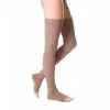 Панчохи антиварикозні, компресійні 1 класу компресії Pani Teresa PT  0406, Розмір: L, Колір компресійного виробу: Темно Бежевий, Довжина: Довгі, Носок: Відкритий