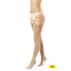 Панчохи компресійні 2 клас компресії Pani Teresa PT 0462 PREMIUM, Розмір: 3, Колір компресійного виробу: Бежевий, Довжина: Короткі, Носок: Закритий