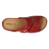 Шльопанці шкіряні жіночі для проблемних стоп DrOrto 158D283 червоні, Колір: Червоний, Розмір жіночого взуття: 38, зображення 4