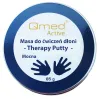 Qmed Therapy Putty Strong - Пластичная масса для реабилитации ладони, сильная, Цвет: Синий, изображение 2