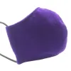Захисна маска для обличчя багаторазова тришарова Mark I Фіолетова, зображення 2