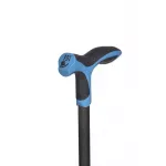 Палиця алюмінієва ергономічна FDI Soft Step Синя, Колір: Синій