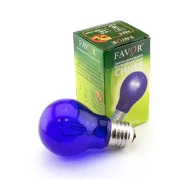 Лампа синя Favor А55 С для рефлектора Мініна
