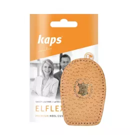 Шкіряні підп'яточники на латексній основі Kaps Elflex, Колір: Бежевий, Розмір устілки: 35/37