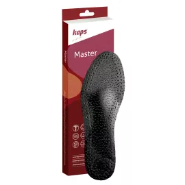 Ортопедичні безкаркасні устілки Kaps Master Black чорні, Колір: Чорний, Розмір устілки: 35