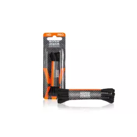 Вогнестійкі шнурки круглі, чорні Worker Walker HD PRO 110 см, Довжина шнурівок, см: 110, Колір шнурівок: Чорний, Тип шнурівок: Круглі 4 мм