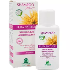 Шампунь з маслом мигдалю і пшеничними зародками Natura House, 250 мл