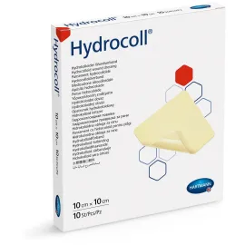 Hydrocoll / Гідрокол 10x10см Гідроколоїдна пов'язка 1шт, Розмір пов'язки: 10см х 10см, Товщина пов'язки: Звичайна