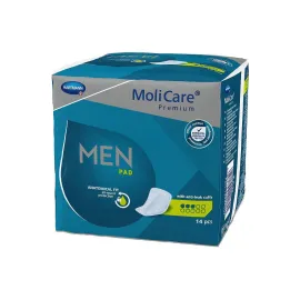 Урологічні прокладки для чоловіків, у формі кишені MoliCare® Premium MEN PAD 2 краплі 14шт/уп, Кількість крапель: 2