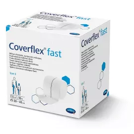 Постоянно эластичный трубчатый бинт Coverflex® fast / Коверфлекс фаст Размер 3 7,5cм x 10м, Размер бинта: 3 - 7,5 см х 10 м