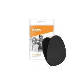 Кожаные полустельки для модельной обуви на каблуках Kaps Halfled Black чёрные, Размер: 35/36