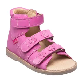 Ортопедичні босоніжки для дітей Aurelka 1003/06, рожеві, Розмір дитячого взуття: 25