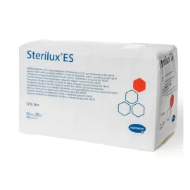 Серветки марлеві Sterilux® ES, 10см х 20см, нестерильні, 100 шт. в упаковці, Розмір серветок: 10 см х 20 см, Тип: Нестерильні