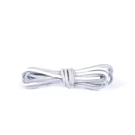 Шкіряні шнурки для взуття Kaps 140 см Білі, Довжина шнурівок, см: 140, Колір шнурівок: Білий