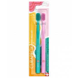 Набір зубних щіток Curaprox CS 5460/2 Different Days Edition
