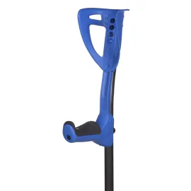 Милиця підлокітна з регулюванням верхньої та нижньої секції FDI Ergotech Синя, Колір: Синій