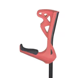 Милиця підлокітна з м'якою ручкою FDI Opti Comfort Premium Червона, Колір: Червоний