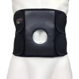 Бандаж для поддержания спины и мышц брюшной стенки с отверстием под стому типа «Стронг» Reabilitimed С-3С-50
