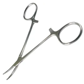 Затискач кровоспинний по Halsted-Mosquito, зігнутий для новонароджених Surgiwelomed, довжина 12,5 см