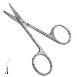 Ножиці вертикально-зігнуті тупокінцеві Stevens Surgiwelomed довжина 10 см