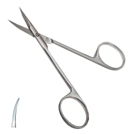 Ножиці очні загострені зігнуті Stevens Surgiwelomed довжина 11,3 см