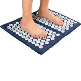 Аплікатор Кузнєцова килимок масажний для Ніг серія Eko-Lux 40х55 см 154-1 Синій