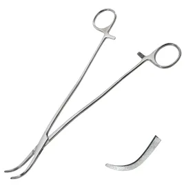Діссектор із вигнутими ручками з кремальєрою №2 Satinsky Surgiwelomed, довжина 21 см
