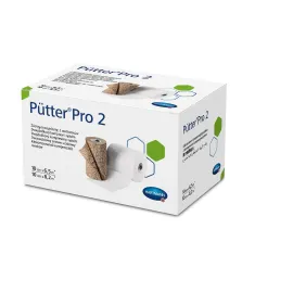 Двокомпонентна компресійна система Pütter®Pro 2 / Пюттер Про 2 10см х 6,5м; 10см х 8,2м 2шт