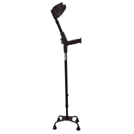 Милиця підлокітна чотирьохопорна, з регулюванням верхньої та нижньої секцій Норма-Трейд НТ-02-017