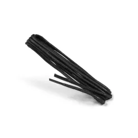 Шнурки для взуття вощені круглі тонкі Kaps 150 см Чорний, Довжина шнурівок, см: 150, Колір шнурівок: Чорний, Тип шнурівок: Круглі тонкі 2 мм