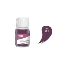 Фарба для натуральної та синтетичної шкіри Kaps Super Color 25 ml Колір 102, Колір: 102