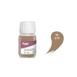 Фарба для натуральної та синтетичної шкіри Kaps Super Color 25 ml Колір 177, Колір: 177