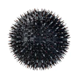 Аплікатор масажер Ляпко «М'ячик голчастий» 4,0 Ag Чорний, Колір: Чорний, Крок голки (мм): 4,0