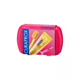 Дорожный набор CURAPROX [BE YOU.] RED (Красный), Цвет: Красный