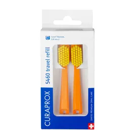 Змінні насадки для дорожнього набору Curaprox CS 5460 Travell refill 2 шт Помаранчевий, Колір: Помаранчевий