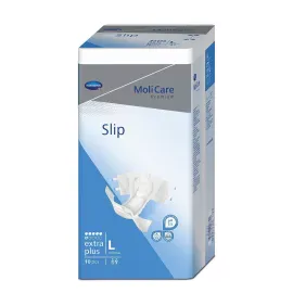 Подгузники для взрослых MoliCare Premium Slip extra plus L 10шт/уп, Размер подгузников: L (10 шт), Количество капель: 6