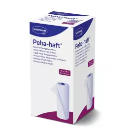 Peha-haft 10см х 4м бинт когезивний самофіксуючий, Розмір бинта: 10 см х 4 м, Колір: білий