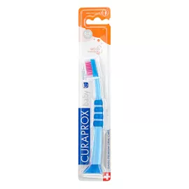 Зубная щетка Curaprox CS BABY (от 0 до 4 лет) Синий - Розовый, Цвет зубной щетки: Синий - Розовый